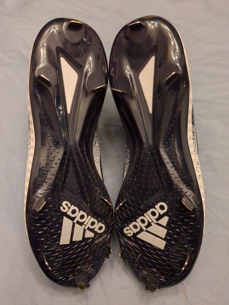 Black New Adult Men's size 17 Metal Adidas High Top