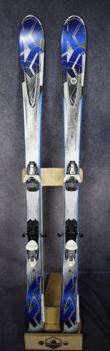 NEW K2 A. M. P. STINGER SKIS SIZE 156 CM WITH MARKER BINDINGS