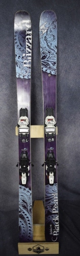 BLIZZARD BLACK PEARL SKIS SIZE 166 CM WITH MARKER BINDINGS