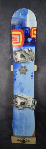 PALMER TOUCH SNOWBOARD SIZE 150 CM WITH DRAKE LARGE BINDINGS