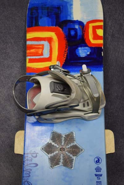 PALMER TOUCH SNOWBOARD SIZE 150 CM WITH DRAKE LARGE BINDINGS
