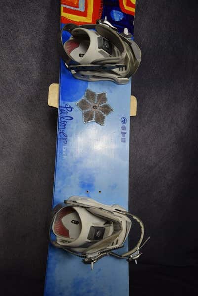 PALMER TOUCH SNOWBOARD SIZE 150 CM WITH DRAKE LARGE BINDINGS