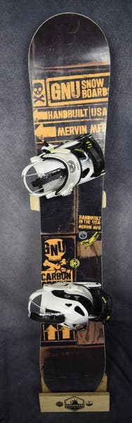 b*中様 スノーボード　リブテック　153cm mervin mfg. GNU MERVIN MFG SNOWBOARD SIZE 153 CM WITH K2 LARGE BINDINGS