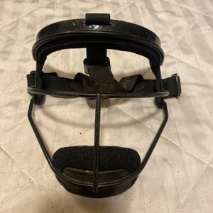Rip-It Black Adult Metal Fielders Mask