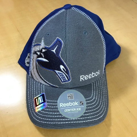 Reebok Center Ice Vancouver Canucks Hat Adult L/XL Blue