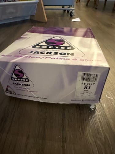 Brand New Jackson Softec Youth Tots Size 8 Figure Skates