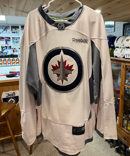Winnipeg Jets Reebok - Used NHL Practice Jersey - Size 58+