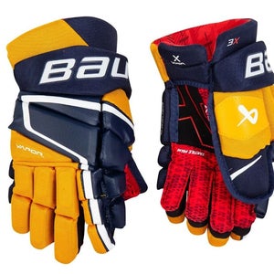 New S22 Vapor 3x Glove Navy Gold