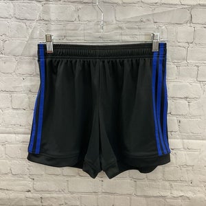Adidas Womens Mi Squadra 17 Customized Black Royal Blue Soccer Shorts NWT