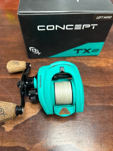 13 Fishing Concept TX2 Left Hand Baitcaster