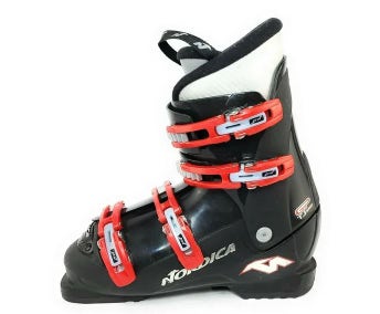 Kid's Used Nordica All Mountain GPTJ Ski Boots Medium Flex