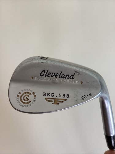 Cleveland Precision Forged Reg 588 Tour Zip Grooves LW 60* Lob Wedge
