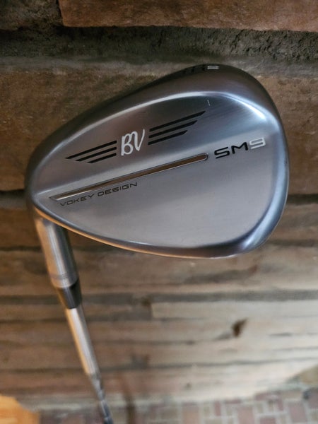 Men's Used Titleist Left Hand Vokey SM9 Wedge Wedge Flex 56 Degree Steel Shaft