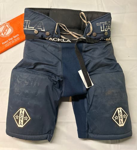 Used Tackla Jr.  Large Hockey Pants. Navy.