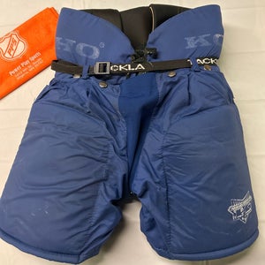 Used Koho 1000 Jr.  Large Hockey Pants. Royal.