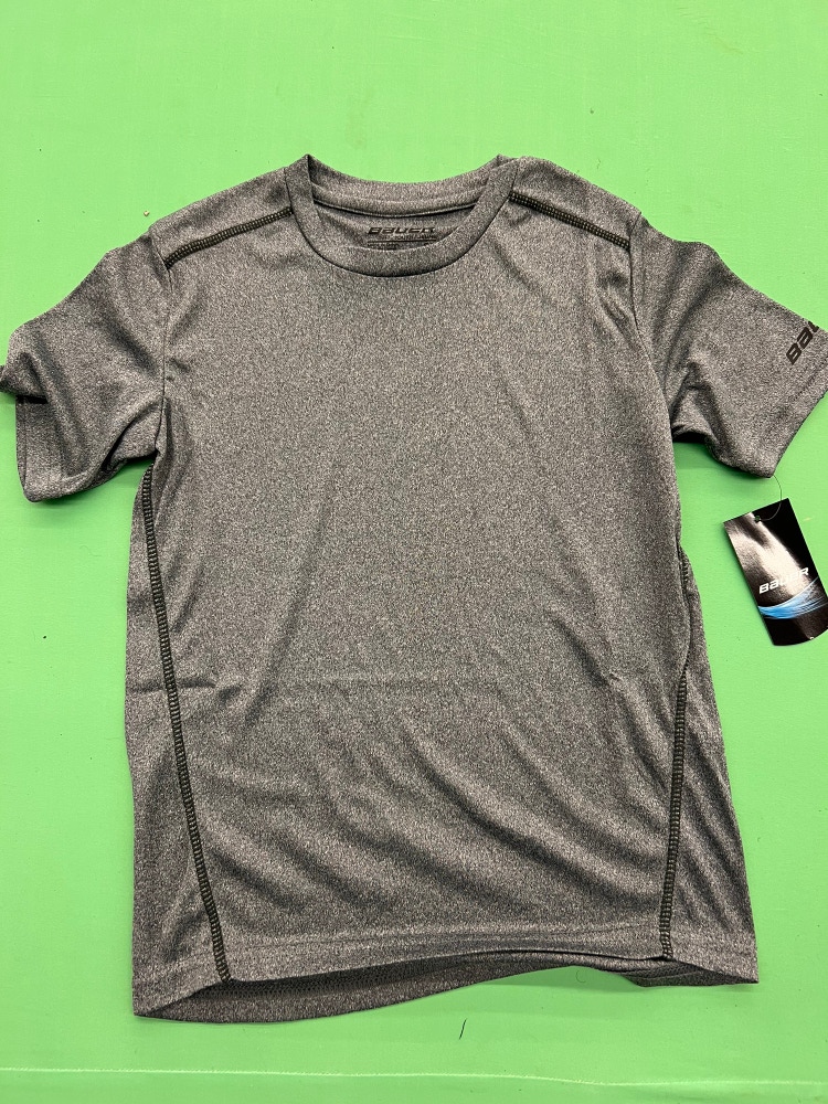 Gray New Small Youth Unisex Bauer Shirt