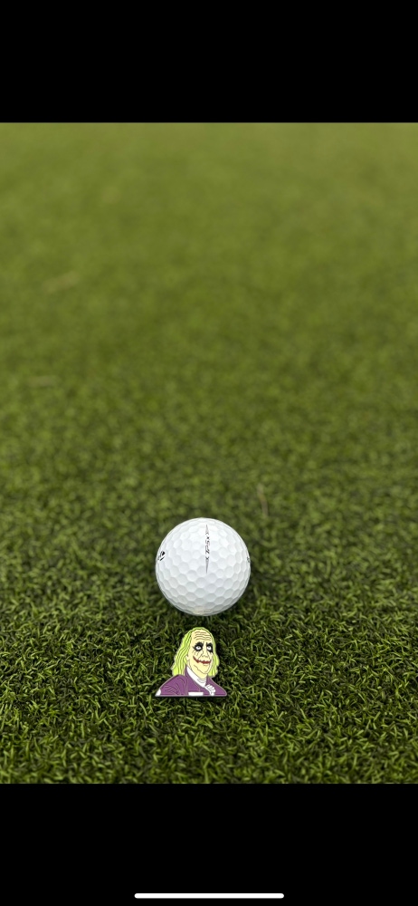 Benjamin Frankly Golf Ball Marker