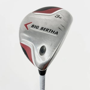 Callaway Big Bertha 3 Wood 2007 Right Handed Graphite Shaft Mid/Low Torque/Light