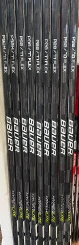 Senior New Right Handed Bauer Vapor Hyperlite Hockey Sticks