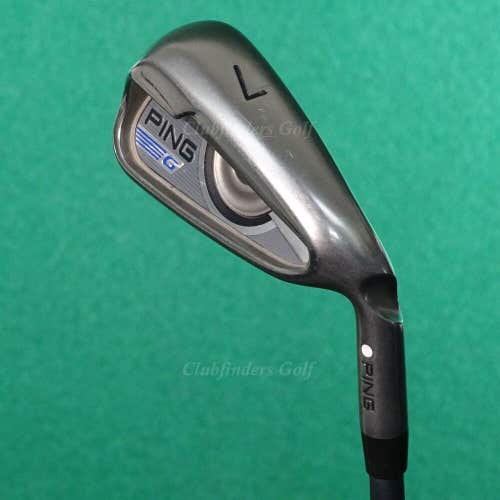 Ping G Series White Dot Single 7 Iron CFS 65 Graphite Soft Regular