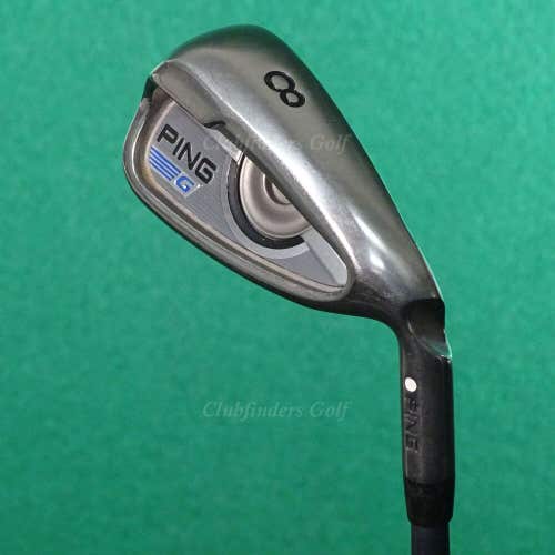 Ping G Series White Dot Single 8 Iron CFS 65 Graphite Soft Regular