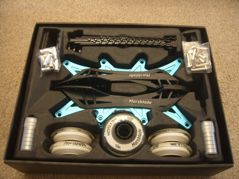 Brand New in Box Marsblade R1 Roller/Inline Hockey Skates Chassis Full Kit - Large