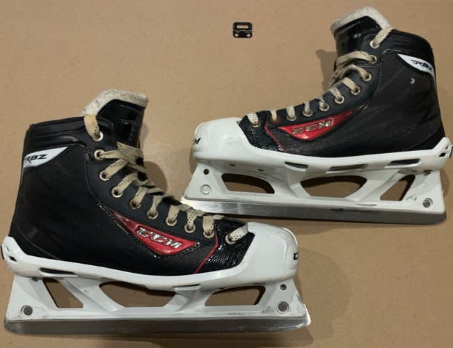 Senior CCM Regular Width  10 RBZ Hockey Goalie Skates