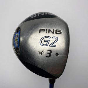 Ping G2 3 Fairway Wood 14* Grafalloy ProLaunch Blue 65g Stiff Graphite Mens RH