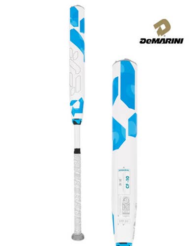 New 2023 DeMarini Composite CF Bat (-10) 22 oz 32"