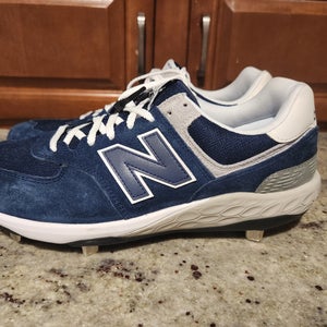 SOOOOLD!! BRAND NEW Men's NEW BALANCE METAL BASEBALL CLEATS Size 11.5  Low Top