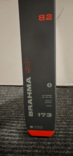 Brand New Blizzard Brahma 82 173 cm All Mountain Skis With Bindings
