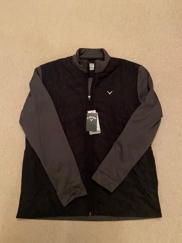 Men’s Callaway Lightweight Puffer Full Zip Jacket LARGE