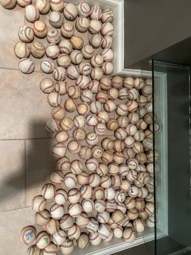 36 Lightly Used  Baseballs
