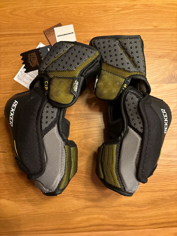 New Small Sher-Wood  Rekker Elbow Pads