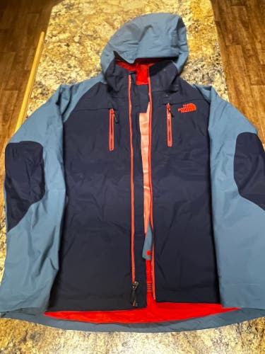 Blue Used Large The North Face Jacket