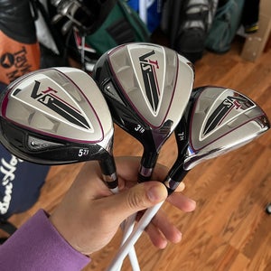 Ladies NIKE GOLF Vrs Fairway Wood 3pcs Set Flex-W FUBUKI W/ H/C