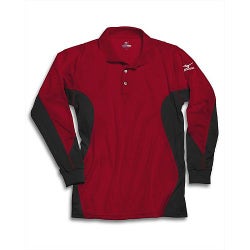 Mizuno WarmaLite Long Sleeve Performance Top (Red/Blk, XL) Golf Shirt NEW