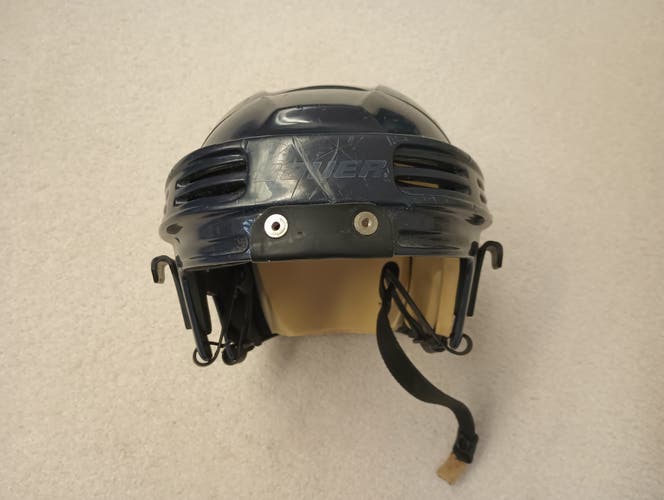 Used Dark Blue Medium Bauer HH4000 Ice Hockey Helmet