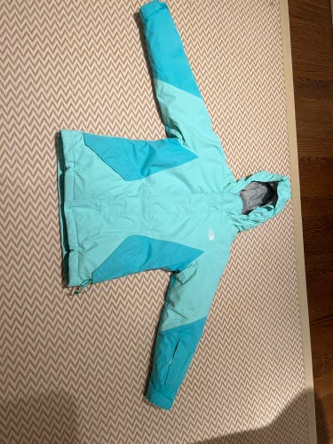 Youth North Face Jacket- Blue Used Medium (10-12)