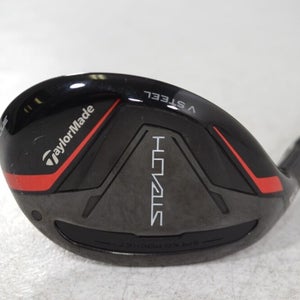 LEFT HANDED TaylorMade Stealth Rescue 4-22* Hybrid Stiff Flex Graphite #167854