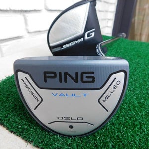 PING VAULT OSLO Precision Milled Putter - Black Dot - 35.25"