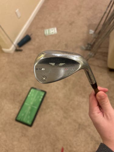 Used Right Handed Vokey SM6 Tour Chrome Wedge