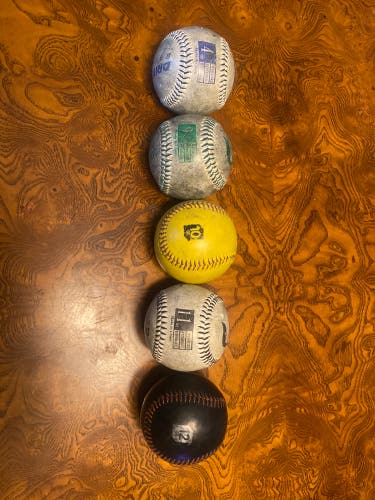 Weighted Baseballs for throwing- Help increase pitching velocity