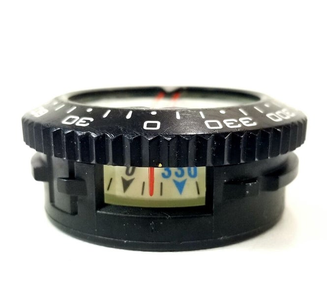 Aqua Lung Supertilt Submersible Compass Puck Module Scuba Dive Oceanic Aeris
