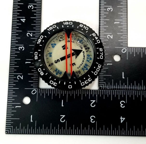 Aqua Lung Supertilt Submersible Compass Puck Module Scuba Dive Oceanic Aeris