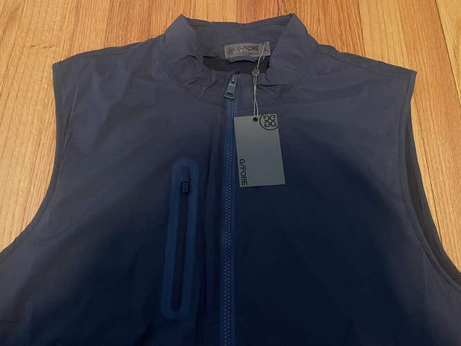 $255 New G/FORE Zip Vest Sleeveless Jacket Size XL