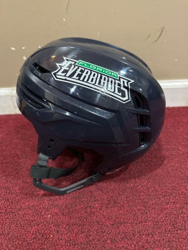 Florida Everblades New Medium Warrior Pro Stock Alpha One Pro Helmet Item#PSFL1NH