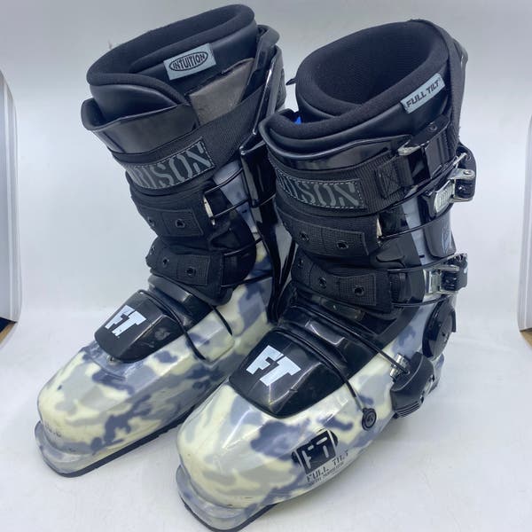 Men's Used Full Tilt Park Seth Morrison Pro Ski Boots Medium Flex