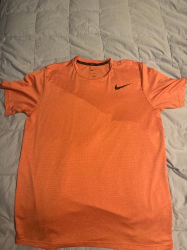 Orange Used Men's Nike Dri-Fit Shirt