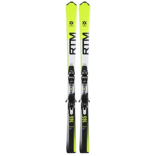 New Volkl 151cm RTM 8.0 Skis With Tyrolia SLR 10 Bindings (SY1602)